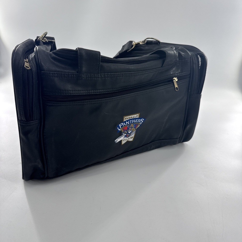 Vintage Florida Panthers 1990's Emerald Club Duffel  Bag STH Gift